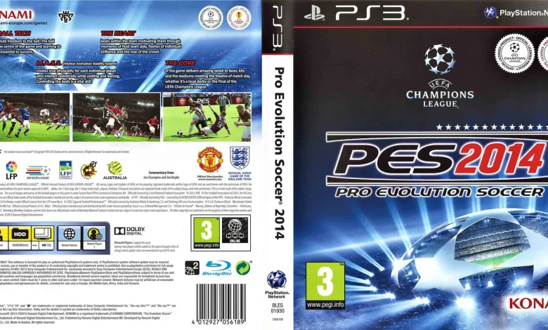 تحميل لعبه 2014 PES للكمبيوتر مع تعليق عربي | Pro Evolution Soccer 2014